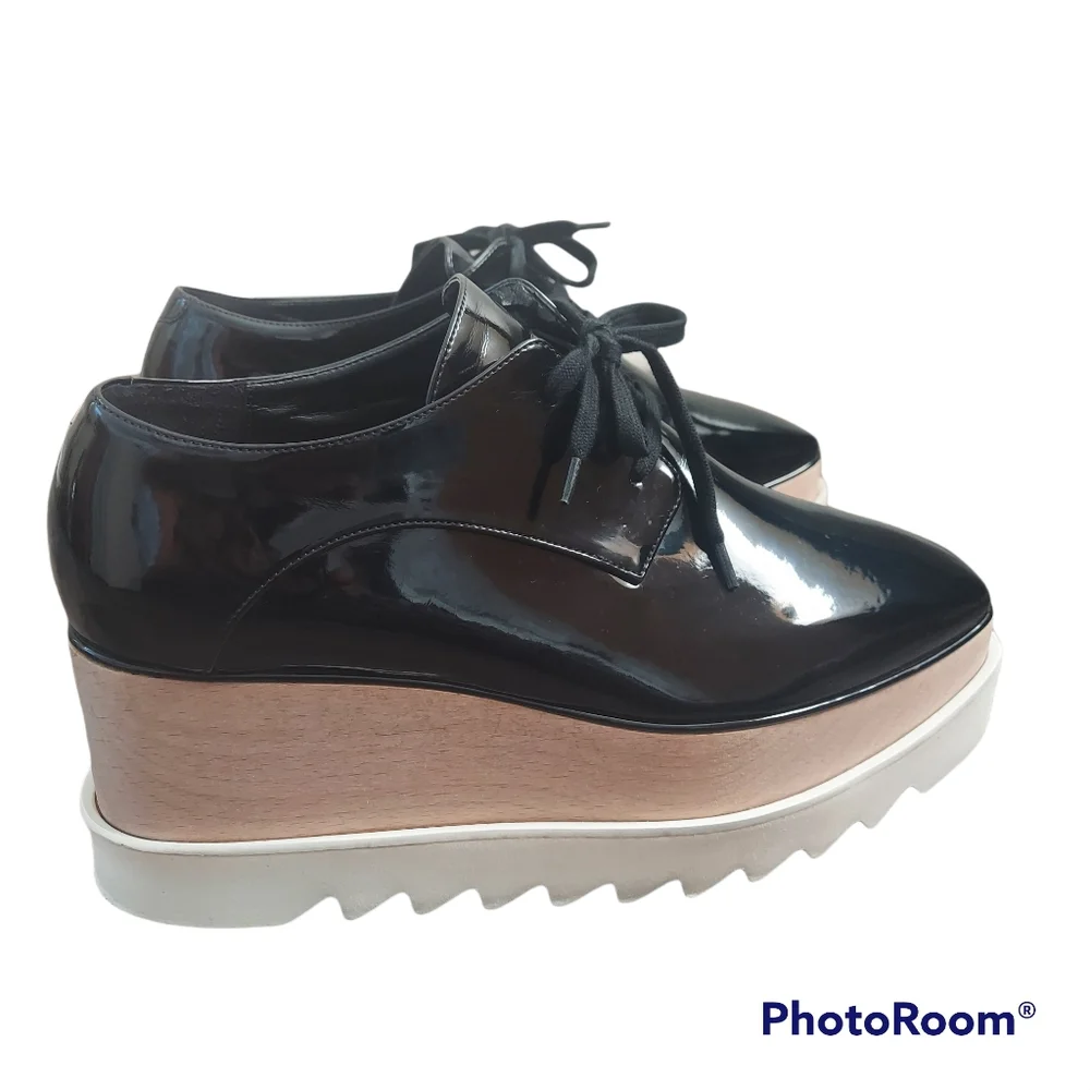 Stella McCartney Elyse Vegan Platform Oxfords